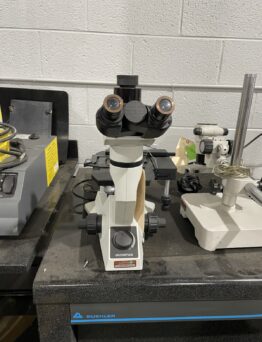 Olympus Model GX41F Inverted Metallurgical Microscope