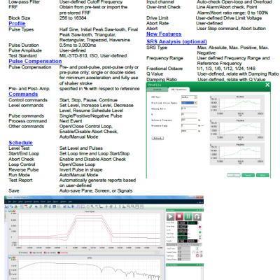 Shock Vibration Testing Software